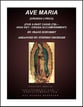 Ave Maria (Spanish Lyrics - for 2-part choir (TB) - High Key - Organ) TB choral sheet music cover